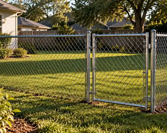 Chain Link by Gray Fence Co.